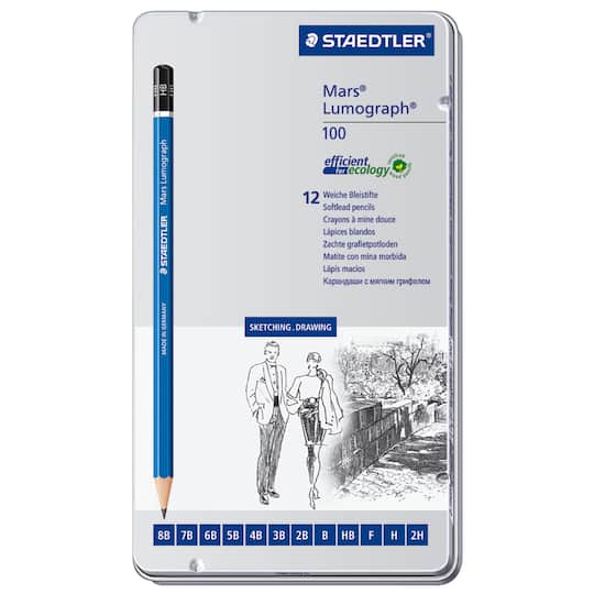 Staedtler® Lumograph® Soft Degrees Pencil Set
